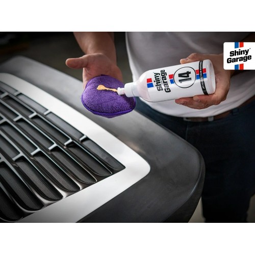 SHINY GARAGE JET BLACK, OSVEŽIVAČ SPOLJNE PLASTIKE 500 ml - Slika 3